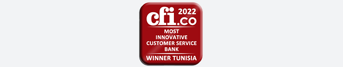 WinnerMostInnovativeCustomerServiceBankTunisia2022